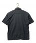 ISSEY MIYAKE (イッセイミヤケ) 半袖ストライプコットンシャツ グレー サイズ:3：8000円