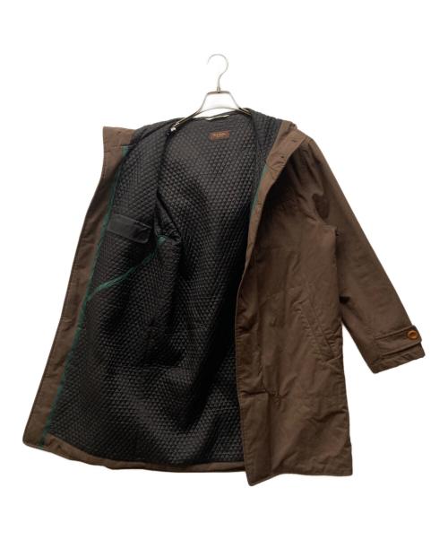 Paul Smith COLLECTION（ポールスミス コレクション）Paul Smith COLLECTION (ポールスミス コレクション) ピーチスキンフーデッドコート ブラウン サイズ:Mの古着・服飾アイテム