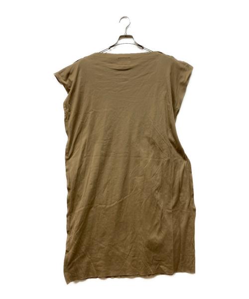 Vivienne Westwood RED LABEL（ヴィヴィアンウエストウッドレッドレーベル）Vivienne Westwood RED LABEL (ヴィヴィアンウエストウッドレッドレーベル) プリントノースリーブワンピース ブラウン 未使用品の古着・服飾アイテム