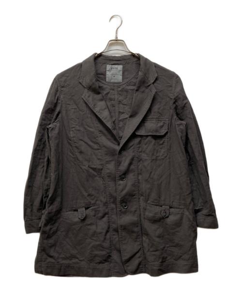 s'yte（サイト）s'yte (サイト) Double Gauze Long Work Jacket グレー サイズ:2の古着・服飾アイテム
