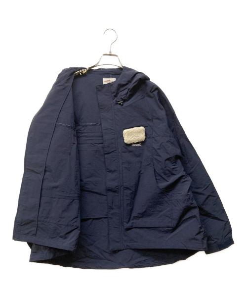 BROOK（ブルック）BROOK (ブルック) SHORT MOUNTAIN PARKA ネイビー サイズ:Lの古着・服飾アイテム