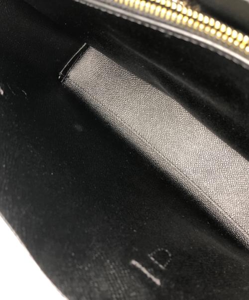 COACH（コーチ）COACH (コーチ) モリー トート バッグ 25・シグネチャー キャンバス ブラック×ブラウンの古着・服飾アイテム