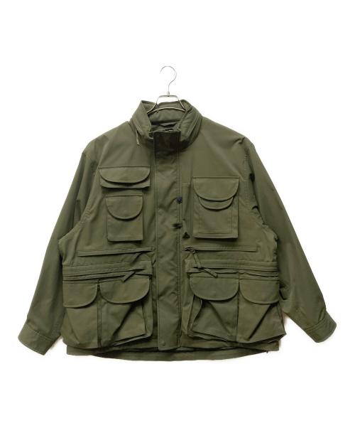 DAIWA PIER39（ダイワ ピア39）DAIWA PIER39 (ダイワ ピア39) TECH PERFECT FISHING JACKET カーキ サイズ:Lの古着・服飾アイテム