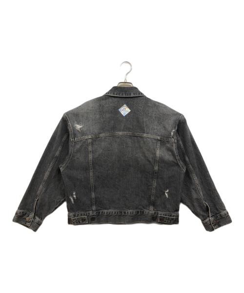 ARMANI EXCHANGE（アルマーニ エクスチェンジ）ARMANI EXCHANGE (アルマーニ エクスチェンジ) デニムジャケット ブラック サイズ:XSの古着・服飾アイテム