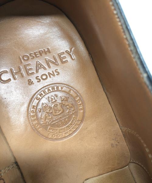JOSEPH CHEANEY（ジョセフチーニー）Joseph Cheaney (ジョセフチーニー) lime ストレートチップシューズ ブラック サイズ:8 1/2の古着・服飾アイテム
