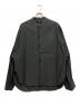 VU（ヴウ）の古着「dyed stand collar shirt」｜カーキ