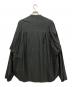 VU (ヴウ) dyed stand collar shirt カーキ サイズ:2：8000円