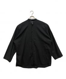 VU（ヴウ）の古着「no collar shirt」｜ブラック