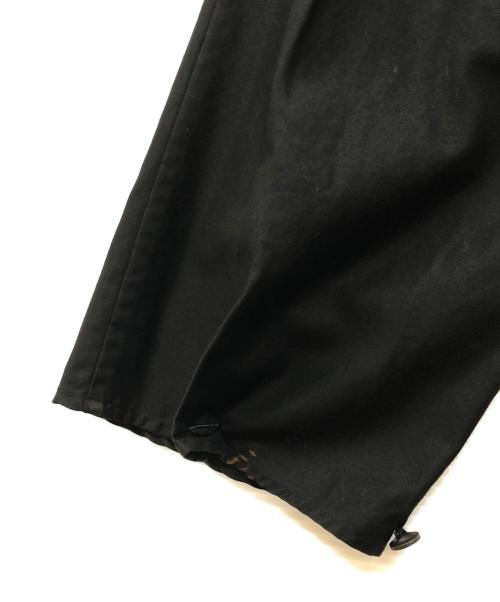 VU（ヴウ）VU (ヴウ) no collar shirt ブラック サイズ:1の古着・服飾アイテム
