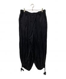 s'yte（サイト）の古着「Hakama Balloon Pants」｜ブラック