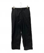 Yohji Yamamoto COSTUME D'HOMMEヨウジヤマモトコスチュームドオム）の古着「スラックス」｜ブラック