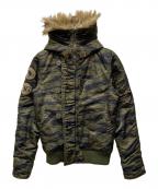 Hysteric Glamourヒステリックグラマー）の古着「オールドN-2Bタイプフライトジャケット」｜オリーブ