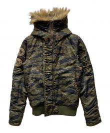 Hysteric Glamour（ヒステリックグラマー）の古着「オールドN-2Bタイプフライトジャケット」｜オリーブ