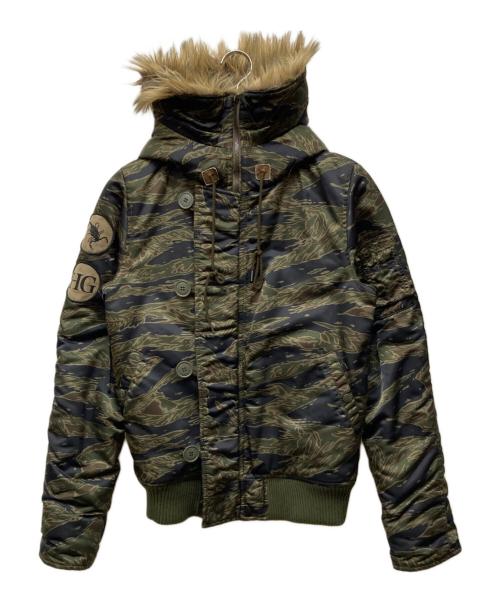 Hysteric Glamour（ヒステリックグラマー）Hysteric Glamour (ヒステリックグラマー) オールドN-2Bタイプフライトジャケット オリーブ サイズ:Sの古着・服飾アイテム