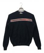 MONCLERモンクレール）の古着「GIROCOLLO TRICOT」｜ネイビー