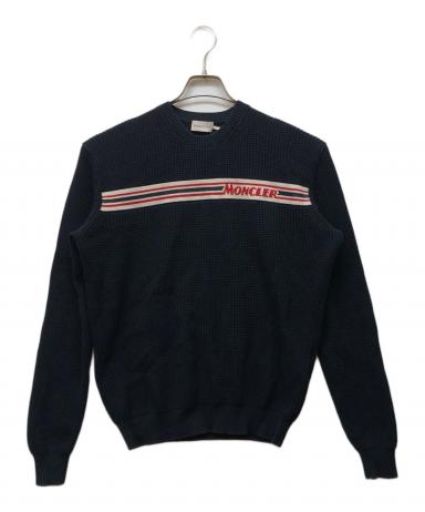 中古・古着通販】MONCLER (モンクレール) GIROCOLLO TRICOT ネイビー