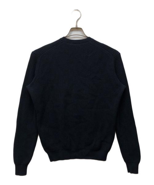 MONCLER（モンクレール）MONCLER (モンクレール) GIROCOLLO TRICOT ネイビー サイズ:Mの古着・服飾アイテム