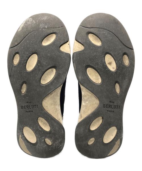 Berluti（ベルルッティ）Berluti (ベルルッティ) シャドウ スニーカー ネイビー サイズ:サイズ印字消えの為不明の古着・服飾アイテム