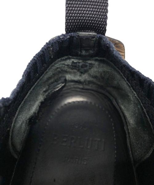 Berluti（ベルルッティ）Berluti (ベルルッティ) シャドウ スニーカー ネイビー サイズ:サイズ印字消えの為不明の古着・服飾アイテム