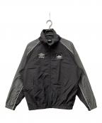 UMBRO×9090アンブロ×9090）の古着「City Logo Nylon Jacket」｜グレー