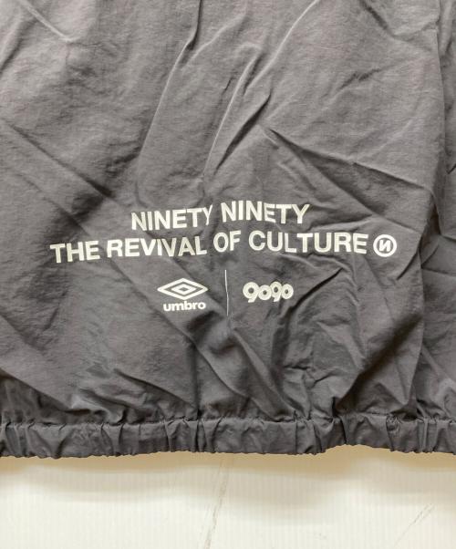 UMBRO（アンブロ）UMBRO (アンブロ) 9090 (9090) City Logo Nylon Jacket グレー サイズ:Lの古着・服飾アイテム