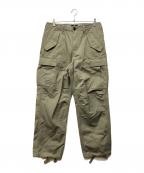 stussyステューシー）の古着「Ripstop Military Cargo」｜グリーン