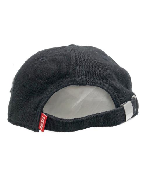 DIESEL（ディーゼル）DIESEL (ディーゼル) Baseball Cap ブラックの古着・服飾アイテム