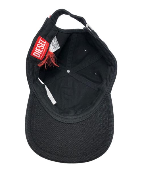 DIESEL（ディーゼル）DIESEL (ディーゼル) Baseball Cap ブラックの古着・服飾アイテム