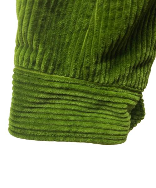 AMI Alexandre Mattiussi（アミアレクサンドルマテュッシ）AMI Alexandre Mattiussi (アミアレクサンドルマテュッシ) SHERPA-LINED SAFARI JACKET グリーン サイズ:Lの古着・服飾アイテム