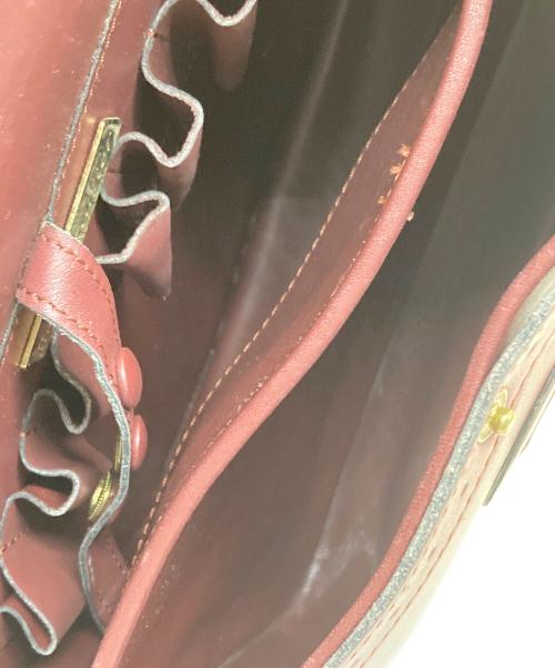 Cartier（カルティエ）Cartier (カルティエ) オールドショルダーバッグ ワインレッドの古着・服飾アイテム