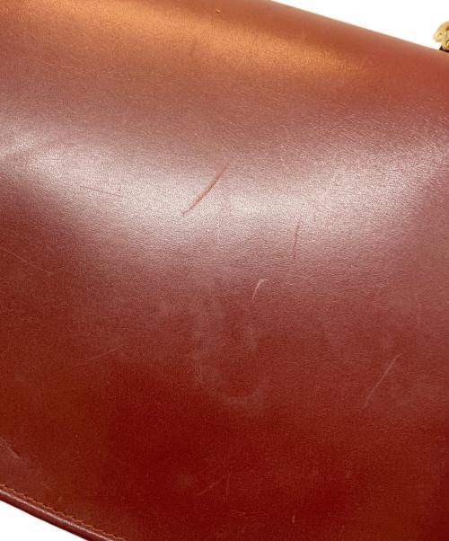 Cartier（カルティエ）Cartier (カルティエ) オールドショルダーバッグ ワインレッドの古着・服飾アイテム