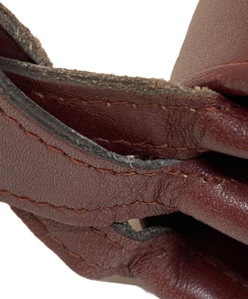 Cartier（カルティエ）Cartier (カルティエ) オールドショルダーバッグ ワインレッドの古着・服飾アイテム