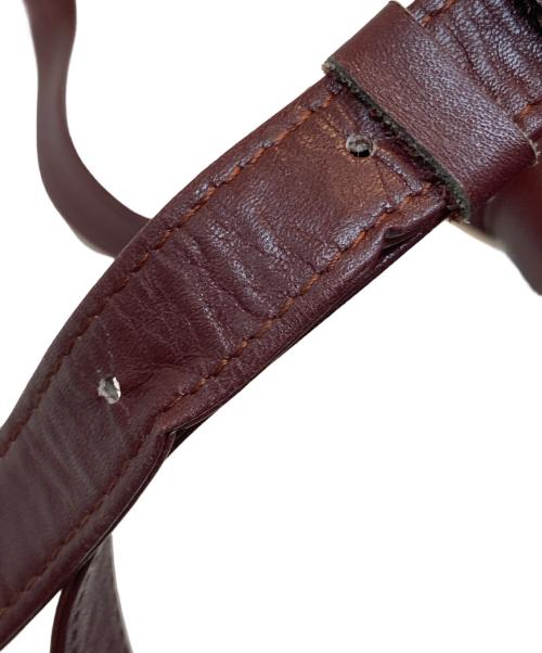 Cartier（カルティエ）Cartier (カルティエ) オールドショルダーバッグ ワインレッドの古着・服飾アイテム