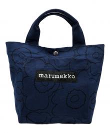 marimekko（マリメッコ）の古着「LUNCH BAG PIIRTO UNIKKO」｜ブルー