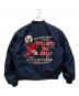 TED COMPANY (テッドカンパニー) ワッペン刺繍MA-1フライトジャケット ネイビー サイズ:46：15000円