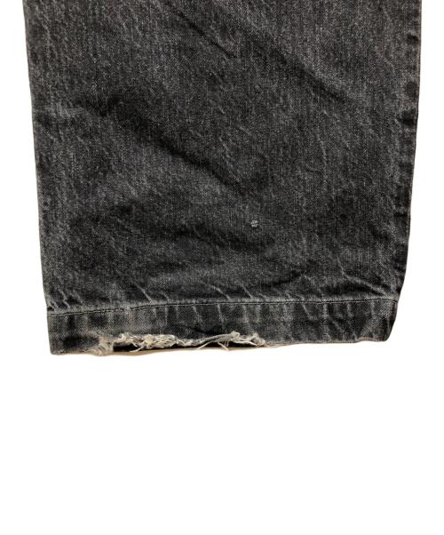 kaiko（カイコー）KAIKO (カイコー) THE DENIM WIDE FIT VINTAGE グレー サイズ:2の古着・服飾アイテム