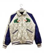 HUMAN MADEヒューマンメイド）の古着「REVERSIBLE SOUVENIR JACKET」｜アイボリー×ブラック