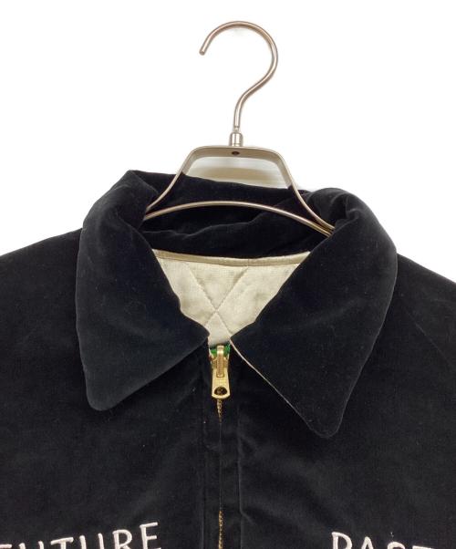 HUMAN MADE（ヒューマンメイド）HUMAN MADE (ヒューマンメイド) REVERSIBLE SOUVENIR JACKET アイボリー×ブラック サイズ:Mの古着・服飾アイテム