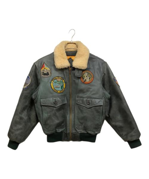 KADOYA（カドヤ）KADOYA (カドヤ) G-1フライトジャケット グリーン サイズ:Mの古着・服飾アイテム