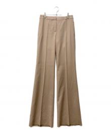 MaxMara（マックスマーラ）の古着「センタープレスパンツ」｜ピンク