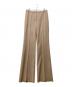 MaxMara（マックスマーラ）の古着「センタープレスパンツ」｜ピンク