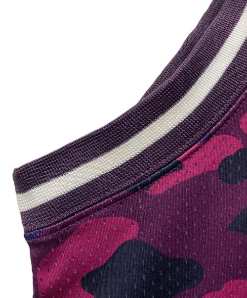 A BATHING APE（アベイシングエイプ）A BATHING APE (アベイシングエイプ) ノースリーブカットソー パープル サイズ:Sの古着・服飾アイテム