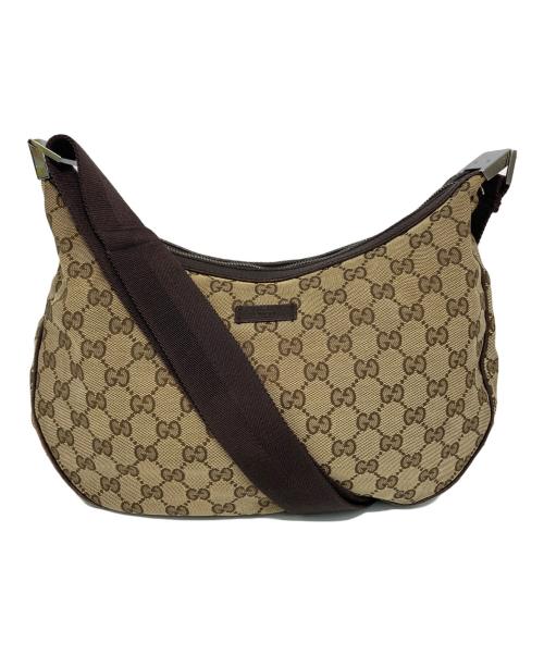 GUCCI（グッチ）GUCCI (グッチ) GGキャンバス ショルダーバッグの古着・服飾アイテム