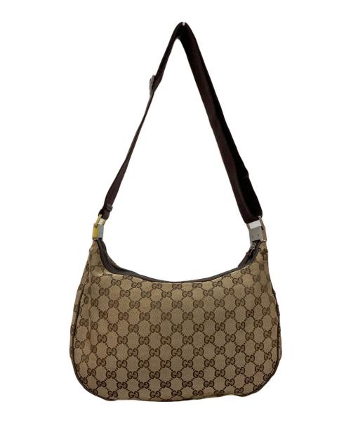 GUCCI（グッチ）GUCCI (グッチ) GGキャンバス ショルダーバッグの古着・服飾アイテム