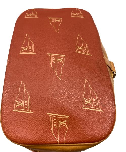 LOUIS VUITTON（ルイ ヴィトン）LOUIS VUITTON (ルイ ヴィトン) 巾着ショルダーバッグ オレンジの古着・服飾アイテム