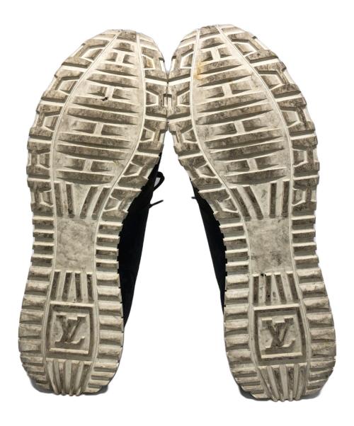 LOUIS VUITTON（ルイ ヴィトン）LOUIS VUITTON (ルイ ヴィトン) ランアウェイライン モノグラムスニーカー ブラウン×ブラック サイズ:9 1/2の古着・服飾アイテム