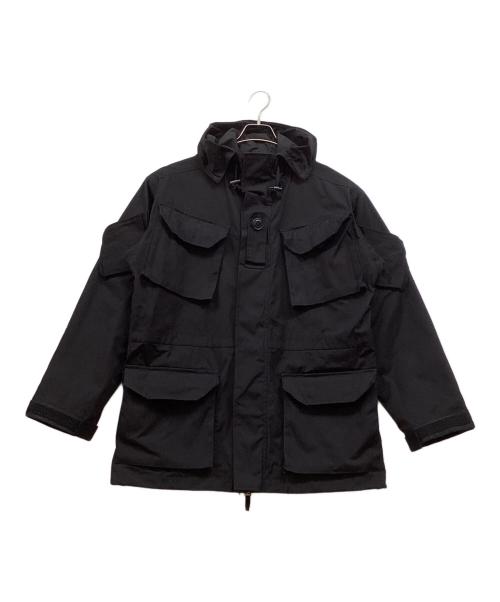 USED（ユーズド）USED (ユーズド) コンバットスモックパーカー ブラック サイズ:Mの古着・服飾アイテム