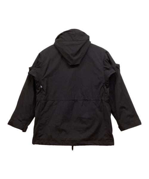 USED（ユーズド）USED (ユーズド) コンバットスモックパーカー ブラック サイズ:Mの古着・服飾アイテム