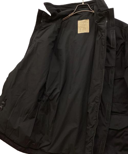 USED（ユーズド）USED (ユーズド) コンバットスモックパーカー ブラック サイズ:Mの古着・服飾アイテム