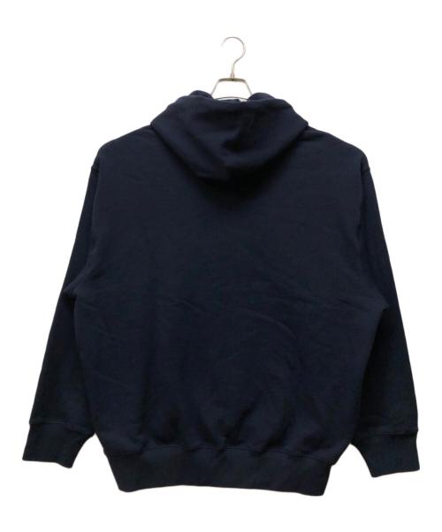 A BATHING APE（ア ベイシング エイプ）A BATHING APE (ア ベイシング エイプ) 1st Camo College Logo Relaxed Fit Pullover Hoodie ネイビー サイズ:XLの古着・服飾アイテム